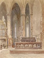 Denkmal Friedrich III in der Stefanskirche